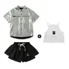 Ropa de Actuación Infantil para Niños, Hip-Hop, Sentido Cool y Tecnológico, Danza Jazz para Niñas, Ropa de Hiphop Street Dance para Niños
