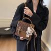 Mochila transfronteriza con estampado de leopardo para mujer, diseño de nicho de moda, portátil, estilo coreano casual, mochila escolar para estudiante, mochila moderna y ligera
