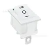 Interruptor basculante KCD1 blanco de tres pines y tres velocidades sin luz, resistente al agua y a la temperatura, certificado CCC CB, para electrodomésticos del hogar