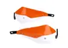 Guardamanos de Aluminio para Motocicleta Todoterreno Dos Tonos Mate Fibra de Carbono Anti-Caída Accesorios de Modificación Acerbis