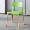 Cadeira de Plástico Casa Encosto Popular na Internet Simples Encosto Espessado Cadeira Cadeira de Jantar Moderna Nórdica Restaurante Banqueta Casual