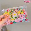 Novo Elástico de Cabelo Infantil com Polegar, Elástico Infantil, Acessórios de Cabelo Fofos para Meninas, Elástico de Cabelo, Não Machuca o Cabelo e Tem Boa Elasticidade