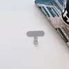 Novo Cordão para Celular com Clipe Pad de Moldagem Integrada em TPU Adesivo Traseiro de Cor Sólida Patch de Conexão Fixa Resistente Anti-Perda