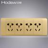 Panel de Toma de Corriente Hanton B2 Fuente de Alimentación Decoración Minimalista Nórdica para el Hogar Interruptor de Palanca de Cristal Tipo 86 Instalación Empotrada Retardante de Llama y a Prueba de Fuego