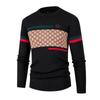 Comercio Exterior Transfronterizo Otoño e Invierno Nuevo Suéter de Punto de Cuello Redondo para Hombre Moda Suelta Casual para Hombre