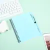 Cuaderno de Espiral en Stock B6 Planificador Colorido Diario Simple para Estudiantes Cuaderno de Tareas con Bolígrafo Publicidad Imprimible