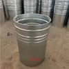 Balde Interno para Lixeira Externa, Chapa Galvanizada Espessada Aço Inoxidável Chapa de Ferro Balde Redondo, Fabricante de Recipiente de Armazenamento Quadrado