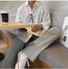Camisa de manga larga de seda de hielo para hombre, estilo coreano, primavera y verano, estilo Hong Kong, estilo japonés, holgada, talla grande, drapeada, sin planchado, antiarrugas, moderna.