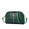 Bolso de Dama con Temperamento 2026 Nuevo de Moda Bolso Cuadrado Pequeño Bolso Cruzado Bolso con Patrón de Cocodrilo Simple Elegante Bolso para Mamá de Mediana Edad
