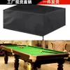 Funda para mesa de billar de 7/8/9 pies transfronteriza, funda impermeable para muebles, negra y plateada, a prueba de moho, tela Oxford engrosada