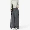 Pantalones casuales softshell a prueba de tres elementos para hombres y mujeres, estilo dopamina de otoño, pantalones de trabajo rectos holgados multicolores para exteriores para mujeres