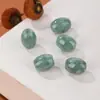 Jade Natural Calidad A Cuentas Sueltas Espaciadores Accesorios Moneda de Cobre Espaciador Redondo Material para Manualidades DIY Accesorios DIY