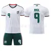 A2026 Camisa de Futebol Mexicana Camisa da Copa do Mundo Americana Nº. 22 Nº. 14 Camisa Cross-Border para Adultos e Crianças