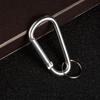 Mosquetón de aleación de aluminio No. Hebilla colgante tipo D 5, hebilla colgante para bolsa tipo caja audaz, hebilla para escalada, gancho, hebilla de colgado rápido, venta al por mayor de fábrica
