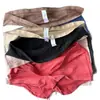Cueca Boxer Seamless de Cintura Média com Efeito Tummy Control e Levanta Bumbum, Novo Estilo Europeu e Americano, para Esportes, Fitness e Yoga para Mulheres