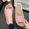 Sandalias y Pantuflas de Piel de Vaca para Hombres y Mujeres, Hogareñas, de Interior, Antideslizantes, de Madera, Suelo de Madera, Suela Suave, Absorbentes de Sudor, de Cuero, Pantuflas para el Hogar, Verano
