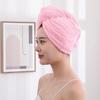 Touca de Secagem de Cabelo em Fleece Coral para Mulheres, Secagem Rápida, Touca de Banho Absorvente, Estilo Fofo de Desenho Animado Celebridade da Internet, Touca de Secagem de Cabelo Espessa de Camada Dupla para Crianças