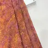 Tela jacquard geométrica de brocado iridiscente de acetato morado degradado, vestido cheongsam para mujer, conjunto de vestido de té, tela floral en stock