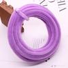 Tiras de Raíz de Cabello de Flor de Terciopelo de Imitación Ultra-Densa Palo Retorcido Paquete de Material de Flor de Pasador de Cabello Hecho a Mano DIY Accesorios para Pasadores de Cabello