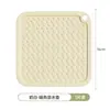 Tapete de Silicone para Isolamento Térmico Tapete de Mesa Tapete Anti-Queimadura Resistente a Altas Temperaturas Doméstico Tapete Drenante Tapete para Tigela Jogo Americano Tapete para Panela Porta-Copo Tapete para Prato