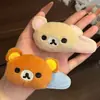 Pinza Bb Versión Coreana Pinza para el Cabello de Tela de Dibujos Animados Oso Lindo Pinza para el Cabello Infantil Flequillo Accesorio para el Cabello Pinza Lateral Otoño e Invierno