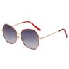 Gafas de sol polarizadas anti-UV para mujer, estilo coreano, estilo celebridad de internet, gafas de cara redonda, estilo agresivo social 8063