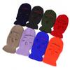 Gorro de Punto de Tres Agujeros 2025 Gorro para Hombre y Mujer, Lana Cálida con Letra Protección para las Orejas Ciclismo Gorro para Adulto, Estilo Trendy Personalizado Multicolor