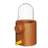 Dispensador de Água para Pássaros Periquitos e Canários Transfronteiriço, Alimentador Automático de Água para Gaiolas de Pássaros, Bebedouro Automático para Gaiolas de Pássaros