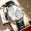 Reloj para Hombre Nuevo de Marca Suiza, Multifuncional, Moderno, Reloj de Cuarzo de Gama Alta, Transmisión en Vivo, Producto Popular de Comercio Exterior, Dropshipping