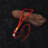 Cuerda para Joyería de Cuentas de Vidrio, Cuerda para Colgar Colgantes, Accesorios para Joyería DIY, Colgante Tejido a Mano, Cuerda al por Mayor