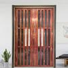 Aleación de Aluminio Riel Colgante sin Perforaciones Divisor de Puerta Corredera Puerta Plegable Estilo Chino Cocina Baño Balcón Transfronterizo Doble Capa