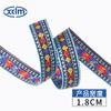 Nueva Cinta Jacquard Estilo Étnico Estrecha Flor Pequeña Decoración Pastoral Cinturón Decoración de Prenda Accesorios Hecho a mano diy Encaje