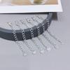 Cadena de Cola de Extensión de Plata de Ley S925 Cadena de Cola Ajustable Pulsera de Perlas con Cuentas Hecha a Mano DIY Accesorios de Plata para Collar