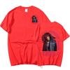Camiseta Unisex Oversize Cuello Redondo Moda Hip Hop Harajuku