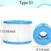 Bomba de Filtro para Piscina Inflable Tipo S1 para Niños Elemento Filtrante Reemplaza el Elemento Filtrante de Piscina Intexsi