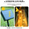 Luzes de Fio Solares de Flor de Cerejeira LED para Exterior à Prova d'Água Jardim Varanda Festival Casamento Decoração Atmosfera Luzes de Flores