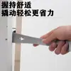 Palanca de Acero Inoxidable, Pala Multifuncional, Raspador, Extractor de Clavos, Herramienta de Instalación y Desmontaje para Puertas de Automóvil, Herramienta Engrosada para Carpintería