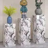 Suporte de flores e expositor feito sob medida em laje de pedra artificial de mármore para salas de estar, hotéis e clubes diretamente da fábrica de origem