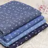 Tela de mezclilla lavada con estampado de Hello Kitty para ropa, bolsos, ropa de mascotas y muñecas, venta al por mayor desde el fabricante