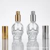50 ML Crânio Perfumaria Frasco de Vidro de Alta Qualidade Sub-engarrafamento Imprensa Bomba de Spray Frasco Cosmético Frasco Vazio Frasco de Loção