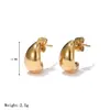 Pendientes Ccb Europeos y Americanos con un Diseño Sencillo y Elegante, Accesorios para Orejas de Gota de Agua y Perlas, Atmósfera de Otoño e Invierno, Joyería de Alta Gama, Aretes con Forma de Corazón