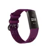 Adecuado para Fitbit Charge 3/4 Correa de Silicona Charge-3/4 Modelo Deportivo Pulsera de Repuesto Inteligente