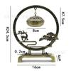 Fogão Boshan Retrô, Queimador de Incenso de Ponta de Dedo Dragão e Fênix, Queimador de Incenso Criativo Torre de Incenso, Queimador de Incenso Auspicioso, Ornamentos Zen para Casa