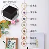 Colgante de Pared de Piedra Cruda de Cristal de 7 Colores Transfronterizo, Colgante Creativo de Cristal Natural DIY, Adornos Colgantes para Decoración de Balcón en Casa Venta al por Mayor
