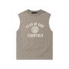 FOG ESSENTIALS HHH - Camiseta informal de cuello redondo con estampado del alfabeto estilo americano para hombre y mujer, nueva y moderna
