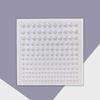 En stock explosiones 165 3456 mm pegatinas faciales tamaño múltiple pegatinas de diamante uñas de labios plateadas cristal de diamante de color rendimiento Yak