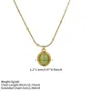 Collar Transfronterizo Estilo Francés de Lujo Ligero Nicho Acero de Titanio para Mujer, No se Desvanece, Nuevo Modelo 2026, Cadena para Clavícula con Colgante Simple y de Gama Alta