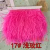 Borlas Decorativas de Pena DIY, Acabamento de Pena de Avestruz, Bainha de Vestido/Saia de Palco, Acessórios de Roupa, Renda, Tiras de Pena