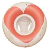 Flotador de Piscina Patito Feo PVC Engrosado Lentejuela Amarillo Luz de Luna Flotador Asiento Flotador Salvavidas Infantil Flotador de Axilas Flotador