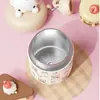 Caneca Térmica Sanrio I Meng Meninas Fofa Escritório Copo de Água com Canudo Casal Viagem Portátil Copo de Café